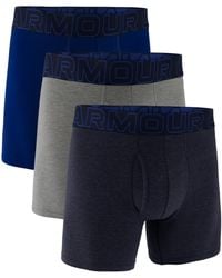 Under Armour - 3-pack Performance Cotton Boxer Brief - Lyst