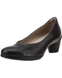 Ecco sculptured best sale wedge