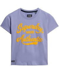 Superdry - Archive Neon Graphic T Shirt - Lyst