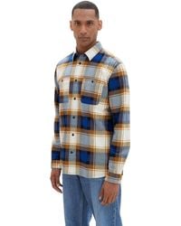 Tom Tailor - Comfort Fit Hemd mit Karo-Muster aus Baumwolle - Lyst