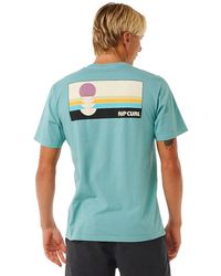 Rip Curl - Surf Revivial Peaking Short Sleeve T-shirt XL - Lyst