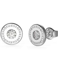 Guess - Damen Ohrringe aus Edelstahl - Lyst