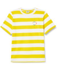 Scotch & Soda - Regular Fit Striped Organic Cotton T-Shirt - Lyst