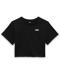Vans - Little Drop V Ss Crop T-shirt - Lyst