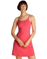 Tommy Hilfiger - Donna Abito Essential Strap Flare Spalline Strette - Lyst