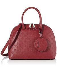 Guess Janelle Henkeltasche, 16,5x27x35,5 Centimeters - Mehrfarbig