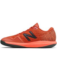 new balance men's fuelcell 996 v4 hard court tennis shoe