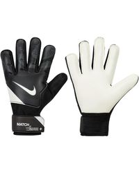 Nike - FJ4864-011 Match Jr. Gloves Adult Black/Dark Grey/White Taille 4 - Lyst
