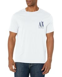 Emporio Armani - A|X ARMANI EXCHANGE T-Shirt Icon Chest Graphic Tee - Lyst