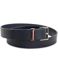 Tommy Hilfiger Hampton Leather 4.0 Belt in Black for Men - Lyst
