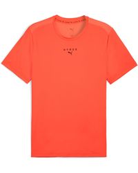 PUMA - X Hyrox Cloudspun Thermoadapt Short Sleeve T-shirt Xl Orange - Lyst