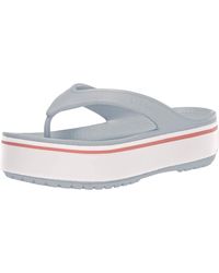 crocband platform flip