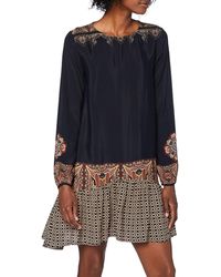 Vest_Tennessee Vestido Desigual de color Azul - 19 % de descuento | Lyst