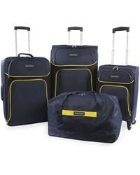Nautica - Seascape Collection 4pc Softside Luggage Set - Lyst