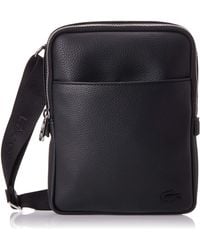 sacoche homme lacoste cuir