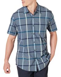 Amazon Essentials - Chemise en Popeline à ches Courtes Coupe Régulière - Lyst