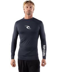 Rip Curl - Long Sleeve Rashguard-upf 50+ Sun Protection Surf Shirt - Lyst