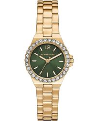 Michael Kors - Orologio Lennox mini tonalità argento con pavé - Lyst