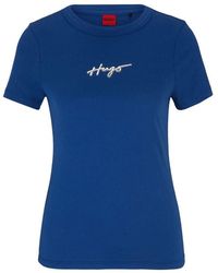 HUGO - Classic Tee_4 T_Shirt - Lyst