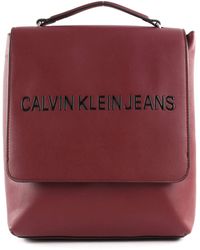 Calvin Klein SCULPTED FLAP BPMujerBolsos bandoleraMorado - Rojo
