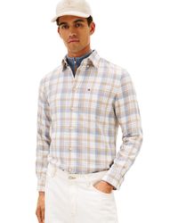 Tommy Hilfiger - Long Sleeve Checked Regular Fit - Lyst