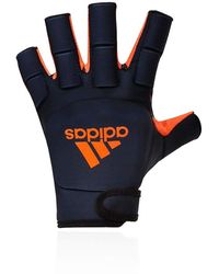 adidas - S Od Sport Hockey Gloves Navy/orange M - Lyst