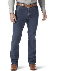 Wrangler - Big & Tall Premium Performance Cowboy Cut Comfort Wicking Slim Fit Jean - Lyst