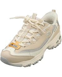 Skechers - D'lites Smooth Nostalgia Slip-on Sneakers - Lyst