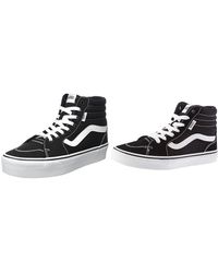 Vans - Zapatillas Canvas Black White 37 EU + Sneaker Suede Canvas Black White 37 EU - Lyst