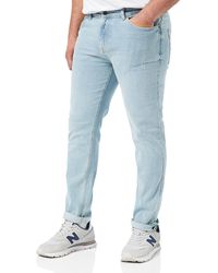 Jeans Skinny fit Springfield de Denim de color Azul para hombre Hombre Ropa de Vaqueros de Vaqueros skinny 