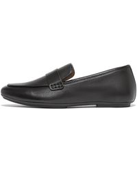 Fitflop - Delicato Soft Leather Loafers Flat Shoes 6 M (B) - Lyst