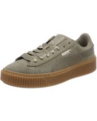 puma damen sneaker suede platform bubble wn