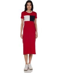 Tommy Hilfiger - T- Shirt Short Sleeve Cotton Summer Dresses for Robe - Lyst