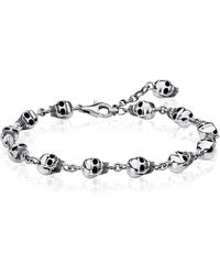 Thomas Sabo Braccialetto Link ad anello Uomo argento - A1698-637-21-L19v - Metallizzato