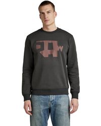 G-Star RAW - Abstract Raw R Sw Sweater - Lyst