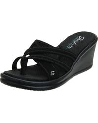 skechers ladies wedge sandals