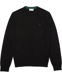 Lacoste - Pull-over Noir 4XL - Lyst