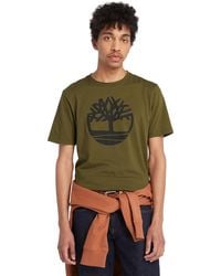 Timberland - Kennebec River Crew Sweatshirt For Men In Green, Man, Green, Size: 3xl - Lyst