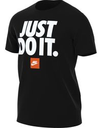 Nike - M NSW Tee Fran JDI Verbiage T-Shirt - Lyst