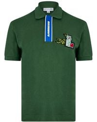 Lacoste - S Plk Cro Polo Shirt Green L - Lyst