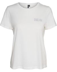 Vero Moda - VMCIMIE Francis SS TOP Box JRS GA T-Shirt - Lyst