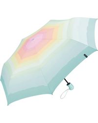 Synthétique Esprit en coloris Bleu Femme Accessoires Parapluies Parapluie de poche Easymatic 3 