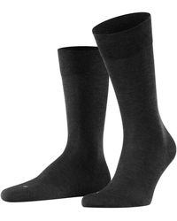 FALKE - Sustainable Organic Cotton Soft-top Socks With Gentle Grip On Leg Thin Ideal For Summer Black Grey More Colours 1 Pair Sensitive - Lyst