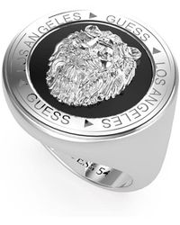Guess Lion King Jumr01315jwstbk62 Ring One Size - Metallizzato