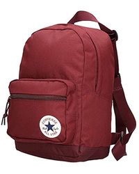 converse burgundy backpack