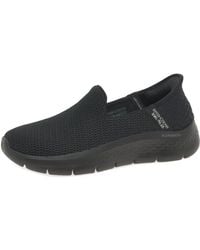 Skechers - Go Walk Flex Relish 124963W-Bbk Slip On Shoes - Lyst