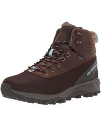 Merrell Leather Thermo Kiruna Mid Shell Waterproof Boot in Olive (Green) -  Save 53% | Lyst