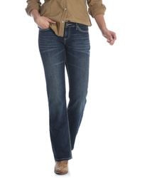 Wrangler - Shiloh Low Rise Boot Cut Ultimate Riding Jean - Lyst