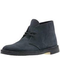 clarks uomo blu