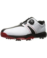 lyst adidas powerband boa impulso scarpe da golf in bianco per gli uomini. lyst adidas powerband boa impulso scarpe da golf in bianco per gli uomini.